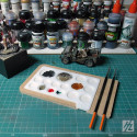 Palette de peinture en acrylique HZpm1 - MAKETIS