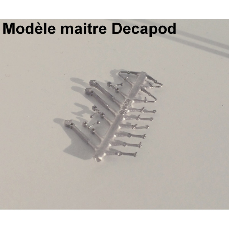 Antike Schraubenkupplungen H0 Decapod 1250 - Maketis