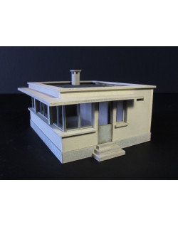 Cabine d'aiguillage HO (grande) Cités Miniatures ED-026-2-HO - MAKETIS