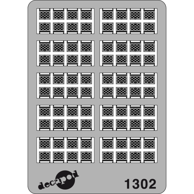 Modern label-holder wire-net H0 Decapod 1302 - Maketis