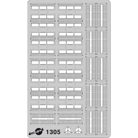 Porte-bagages pour VSE Roco HO Decapod 1305 - Maketis Porte-bagages pour VSE Roco HO Decapod 1305 - Maketis