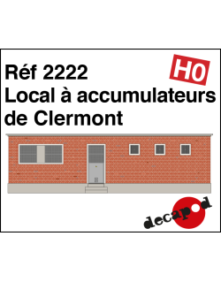 Akkumulatorraum in Clermont H0 2222 - Maketis