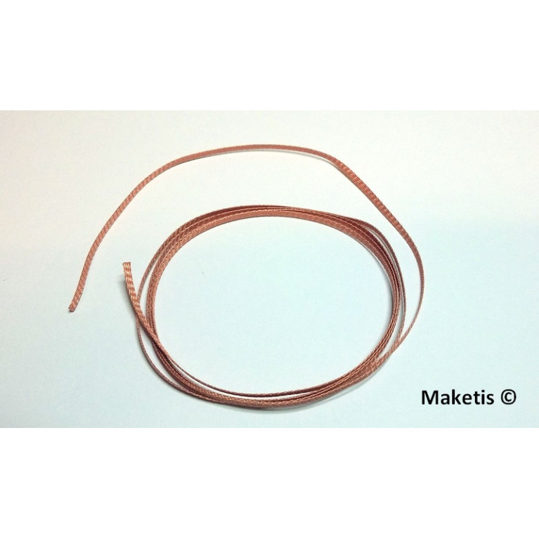 Tresse à dessouder Chem Wik Rosin 1,9mm x 1m Tresse à dessouder Chem Wik Rosin 1,9mm x 1m