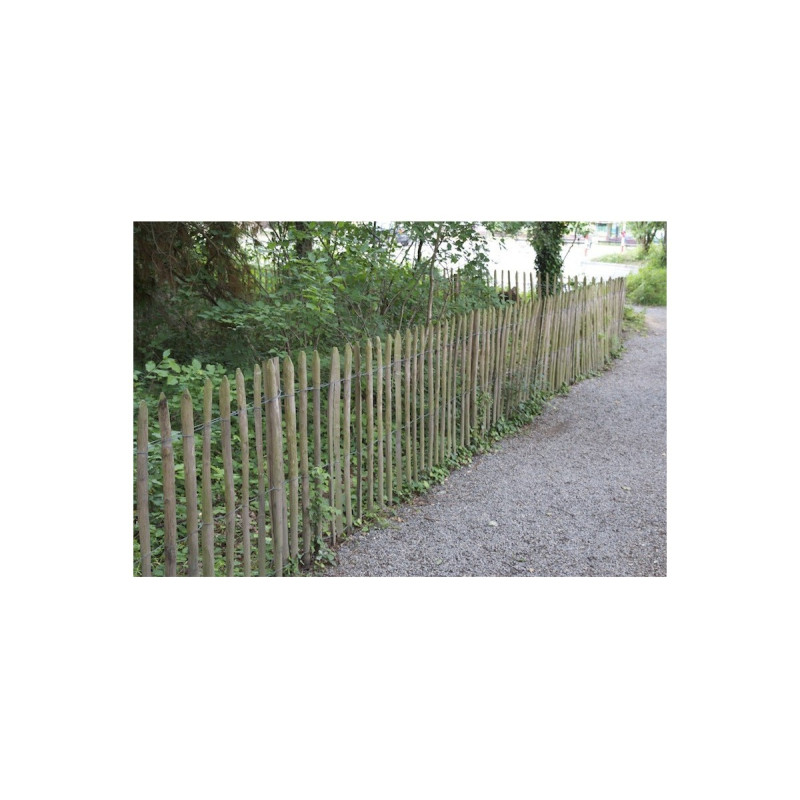 Wooden slatted fence Ganivelle H0 Decapod 2830 - Maketis