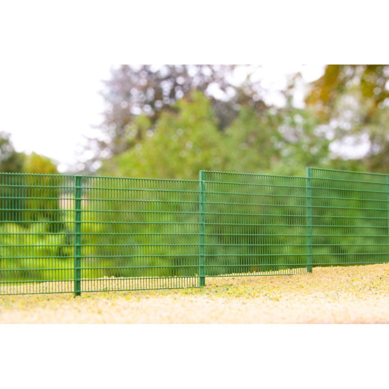 Modern fence 2m high H0 Decapod 2835 - Maketis