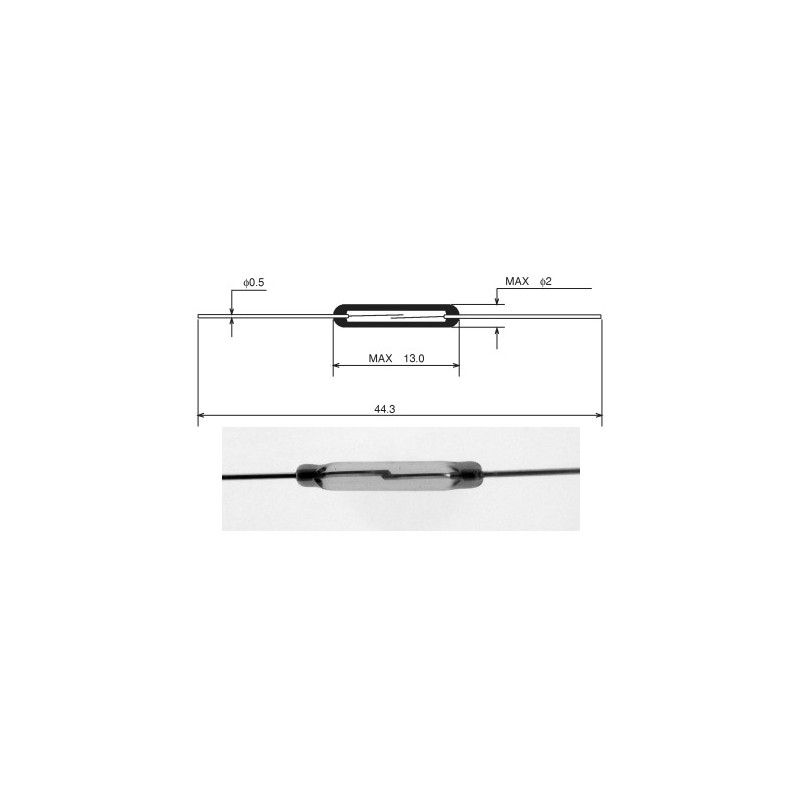 Interrupteur à lames souples REED ILS 13 mm (1 pièce)