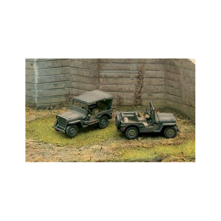 Véhicule militaire Jeep Willis 4x4 1/72 ITALERI 7506