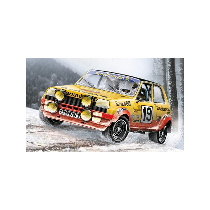 Voiture Renault 5 Alpine Rallye 1/24 ITALERI 3652