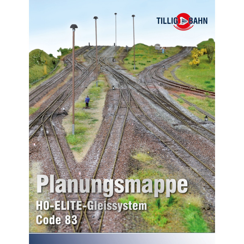 Plans et patrons de voie Tillig elite code 83 09620