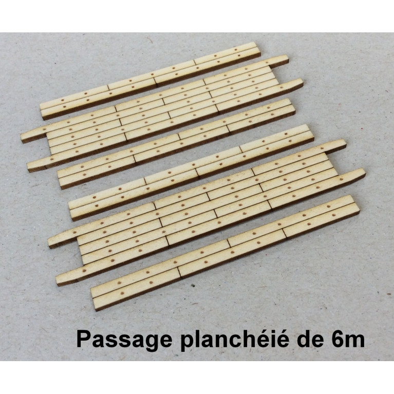 Gerade 6 m Bahnübergangsböden H0 Decapod 3231 - Maketis Gerade 6 m Bahnübergangsböden H0 Decapod 3231 - Maketis