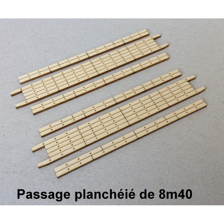 Gerade 8,4m Bahnübergangsböden H0 Decapod 3232 - Maketis Gerade 8,4m Bahnübergangsböden H0 Decapod 3232 - Maketis