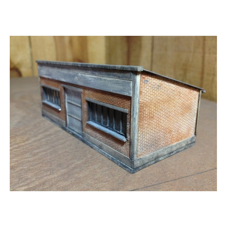 Lampisterie HO murs crépis Cités Miniatures ED-028-1-HO-C Lampisterie HO murs crépis Cités Miniatures ED-028-1-HO-C