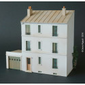 Maison de ville 2 étages étroite échelle HO Cités-Miniatures BV-012-HO