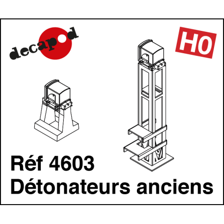 Détonateurs HO Decapod 4603