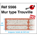 Mur normand type Trouville HO Decapod 5566 - Maketis