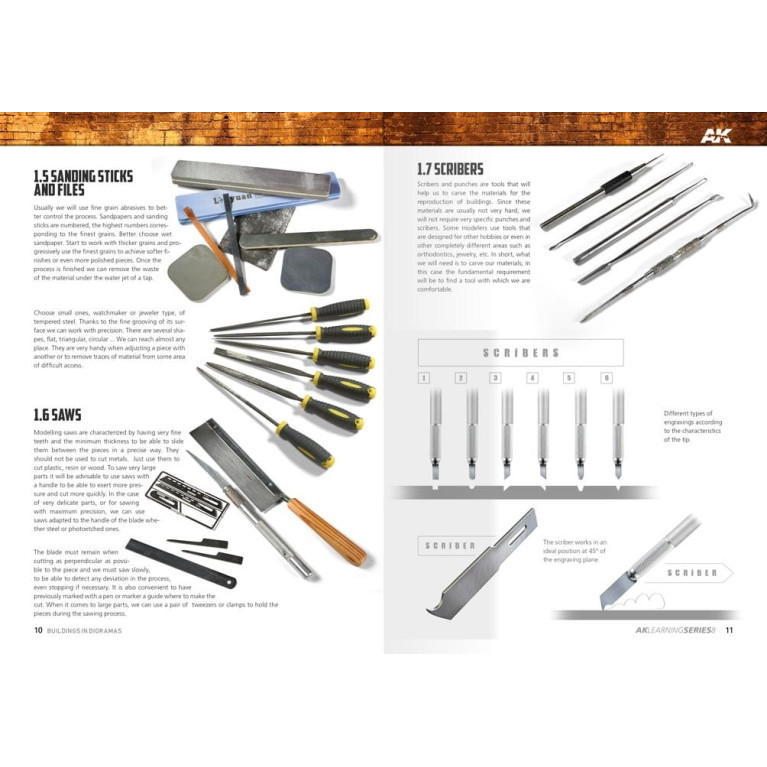 Guide n°9 AK Interactive "Faire des bâtiments" Version Anglaise AK-256 Guide n°9 AK Interactive "Faire des bâtiments" Version Anglaise AK-256