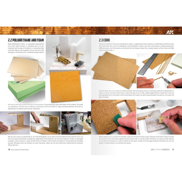 Guide n°9 AK Interactive "Faire des bâtiments" Version Anglaise AK-256 Guide n°9 AK Interactive "Faire des bâtiments" Version Anglaise AK-256