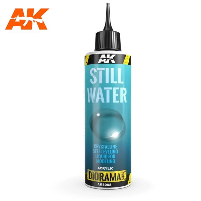 Eaux Plates - 250ml (Acrylique) AK Interactive AK-8008