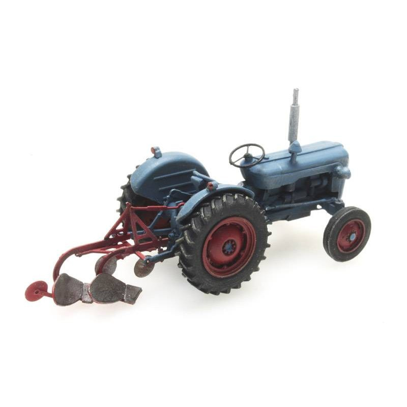 Plough red for tractor Ford HO Artitec 387279- Maketis