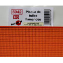 Flemish tile plate H0 Decapod 5942 - Maketis
