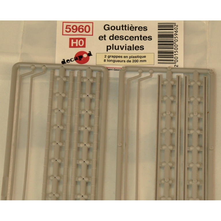 Gutters and downspouts H0 Decapod 5960 - Maketis Gutters and downspouts H0 Decapod 5960 - Maketis
