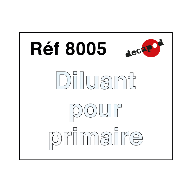 Primer Thinner 8004 Decapod 8005 - Maketis