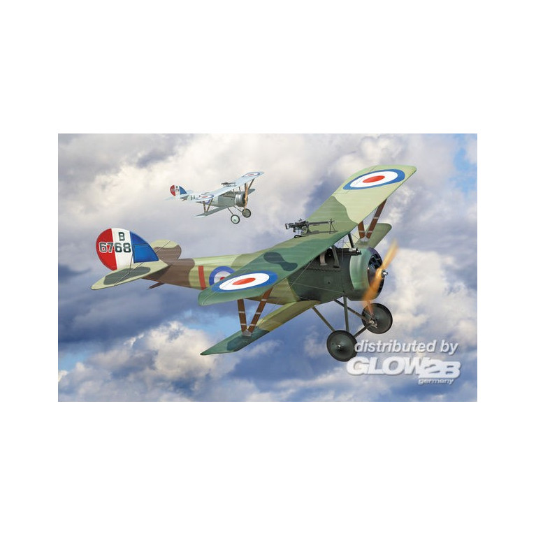 Avion biplan Nieuport 27 1/72 Roden 061 - Maketis