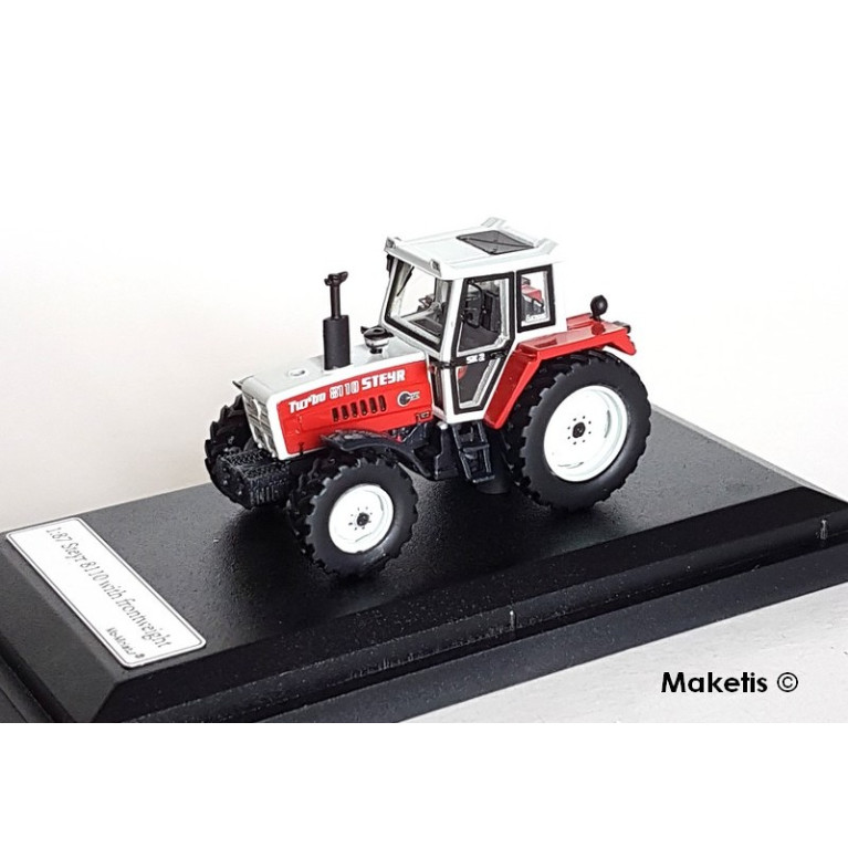 Tractor Steyr 8110 Turbo with counterweight HO MO-Miniatur 20846 - Maketis