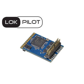Décodeur LokPilot V5.0 DCC avec interface Plux22 ESU 59622 - Maketis