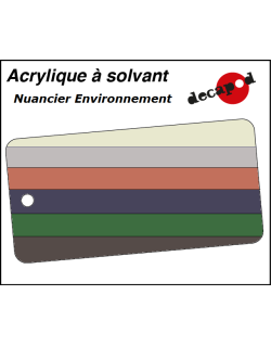 Decapod Acryl-Lösemittel-Farbe - Umwelt Decapod 8200 - Maketis