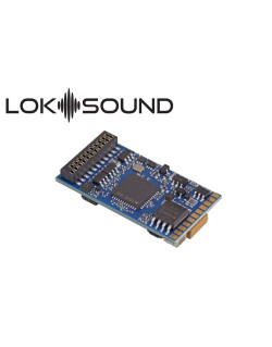 Décodeur sonore Loksound V5.0 DCC interface 21 MTC et HP ESU 58419 - Maketis