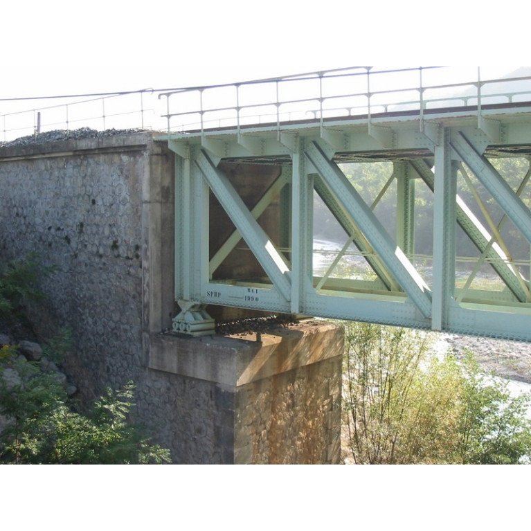 Bridge supports single track 8 pcs HO Maketis 9012 - Maketis