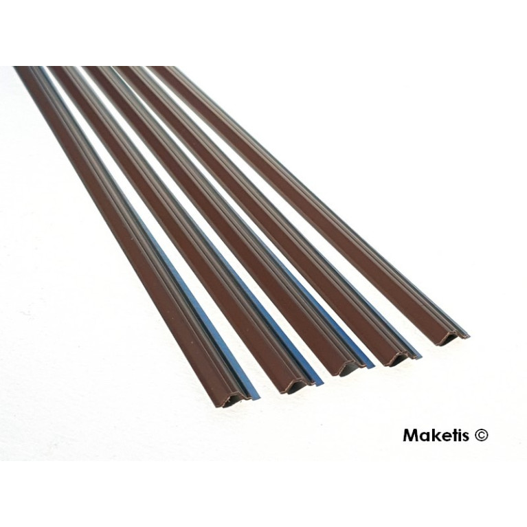Sheet pile profile N (1:60) 5 pcs 33 cm Maquett 470-51/3 - Maketis
