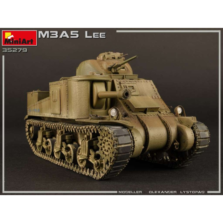 Char américain M3A5 Lee WWII 1/35 Miniart 35279 - Maketis
