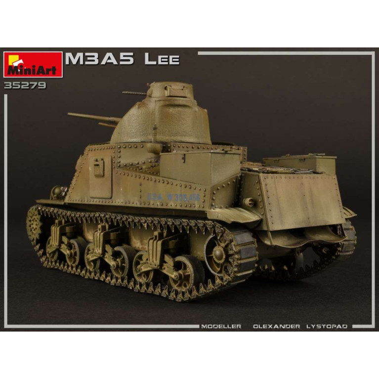 Char américain M3A5 Lee WWII 1/35 Miniart 35279 - Maketis