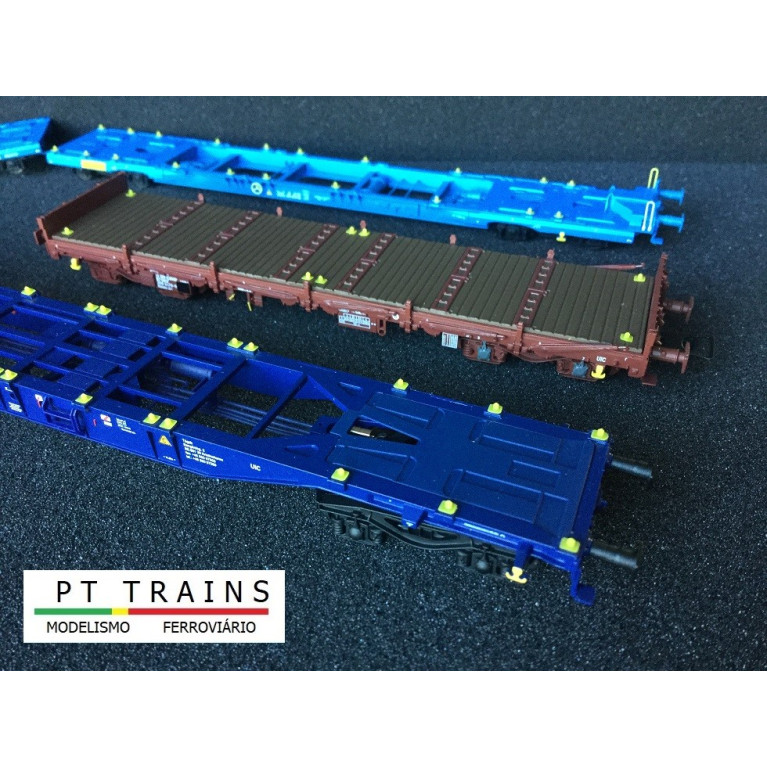 Set de 24 Pointes d'ancrage (avec base amovible) HO PT TRAINS 210002 -Maketis