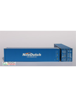 Container 40´ HC NILE DUTCH (NIDU5236155) HO PT TRAINS 840013 - Maketis