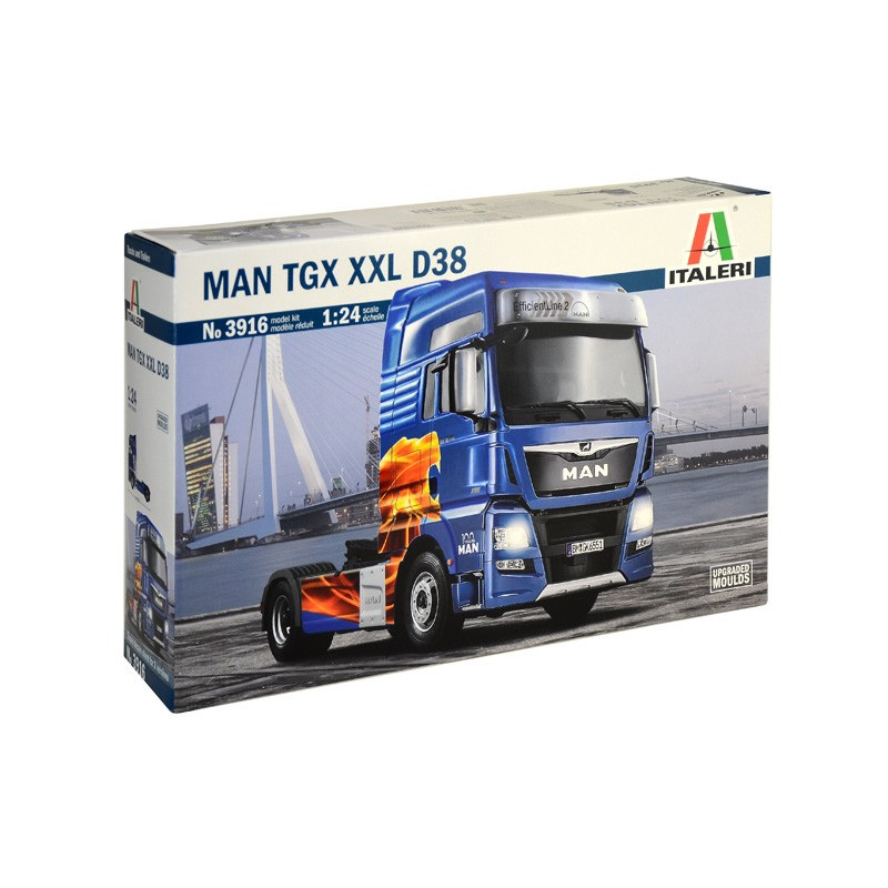 Camion MAN TGX XXL D38 1/24 Italeri 3916 - Maketis