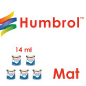 Humbrol Enamel paints Matt 14 ml - Maketis