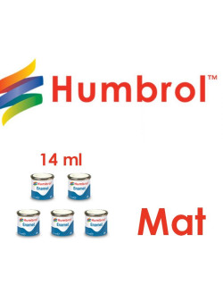 Humbrol Enamel Matte Farben 14 ml - Maketis