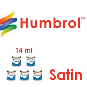 Humbrol Enamel Farben Satin 14 ml - Maketis