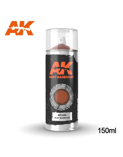 Bombe de peinture Rouille mat 150 ml AK Interactive AK1020