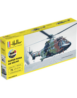 Hélicoptère Super Puma AS 332 M0 1/72 Heller 56367