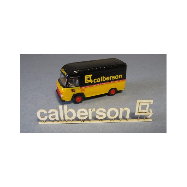 Lettrage Calberson & logo – Echelle HO Cités Miniatures ED-043-HO