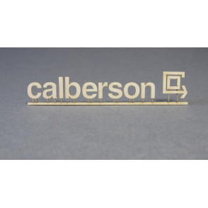 Lettrage Calberson & logo – Echelle N Cités Miniatures ED-043-N