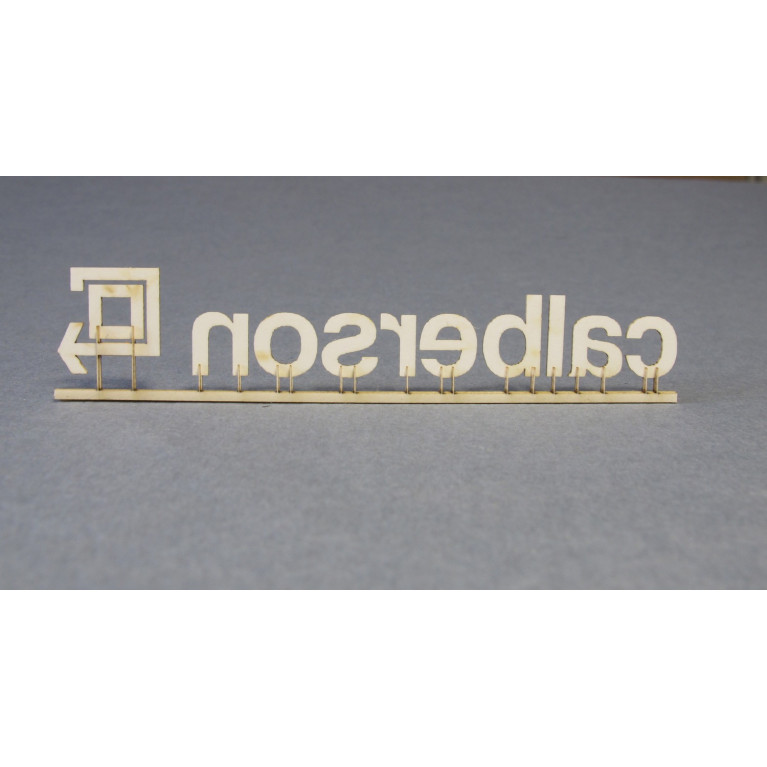 Lettrage Calberson & logo – Echelle N Cités Miniatures ED-043-N Lettrage Calberson & logo – Echelle N Cités Miniatures ED-043-N