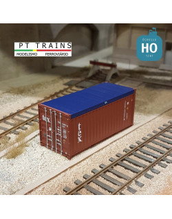 Container 20´ OPEN TOP LINEA MESSINA HO PT TRAINS 820508 - Maketis