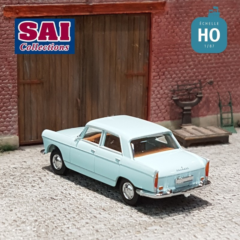 Peugeot 404, bleu pastel Brekina SAI 2321