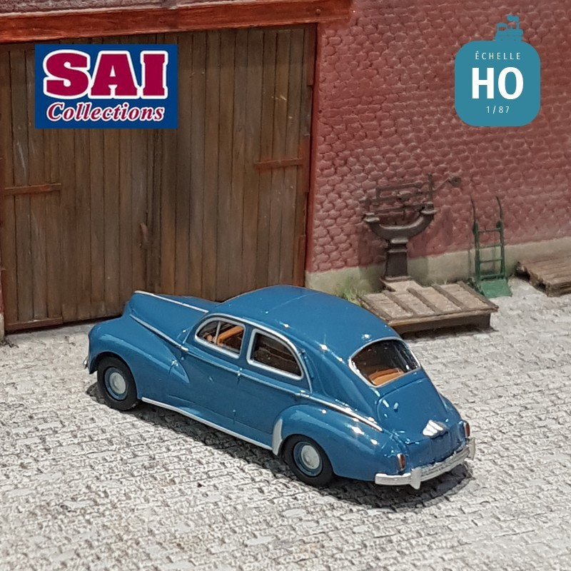 Voiture Peugeot 203 bleu azur perle HO Brekina SAI 2507 - Maketis