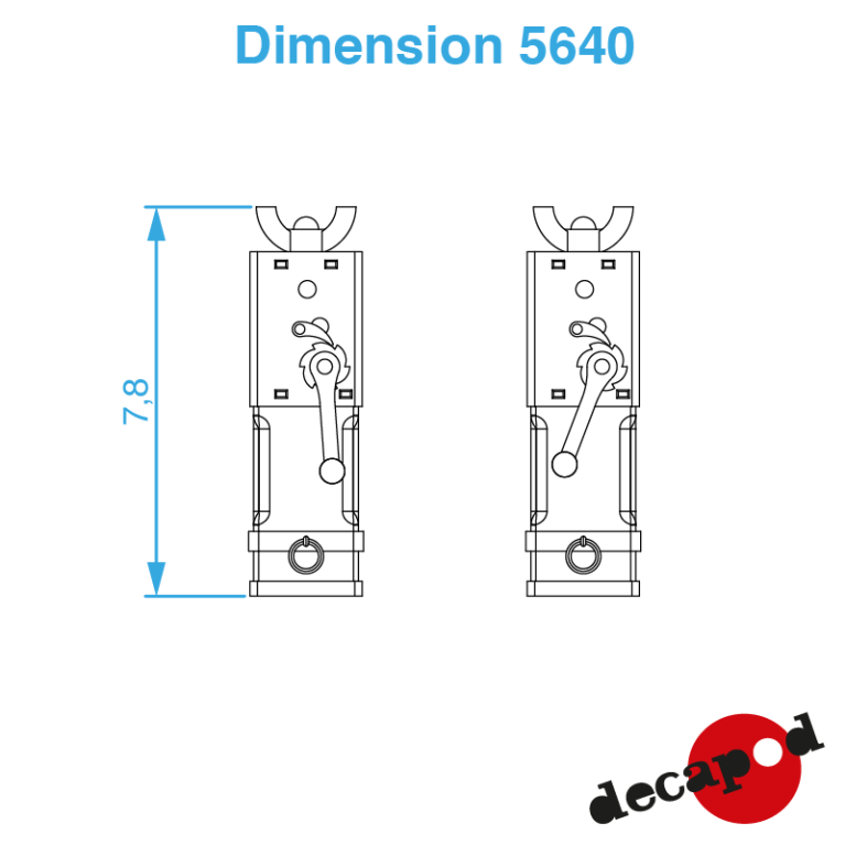 Crics bois (4 pcs) HO Decapod 5640 - Maketis Crics bois (4 pcs) HO Decapod 5640 - Maketis